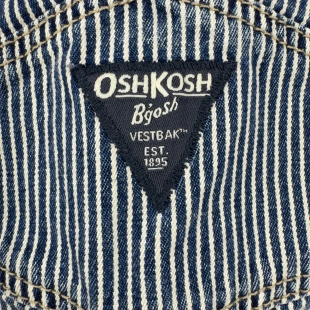Osh Kosh BGosh Conductor Overalls 3T 100% cotton Kids Classic Distressed‎ Fest